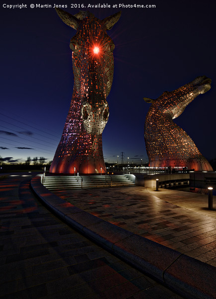 The Kelpies  Picture Board by K7 Photography