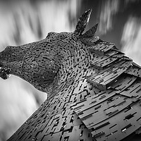Buy canvas prints of The Kelpies - Gateway to Scotland by K7 Photography