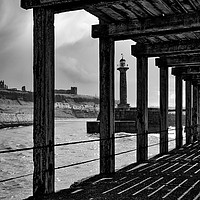 Buy canvas prints of Whitby Harbour by K7 Photography