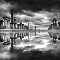 Buy canvas prints of The Necropolis, Glasgow by K7 Photography