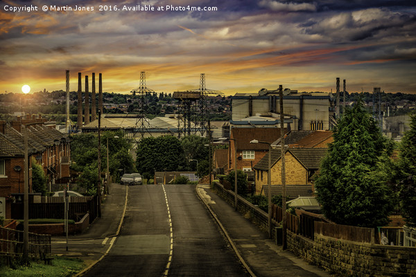 Rotherham Steel Picture Board by K7 Photography