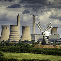 Buy canvas prints of Trent Valley Power - A Century Apart by K7 Photography