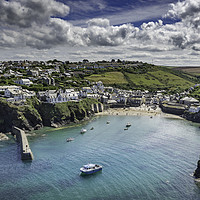 Buy canvas prints of Port Isaac, North Cornwall. by K7 Photography
