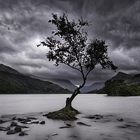 Buy canvas prints of Across the Lake to Llanberis by K7 Photography