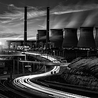 Buy canvas prints of The Mighty Ferrybridge C by K7 Photography