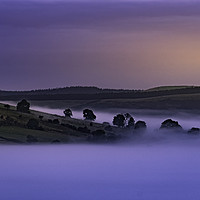 Buy canvas prints of Enchanting Mist in Hope Valley by K7 Photography
