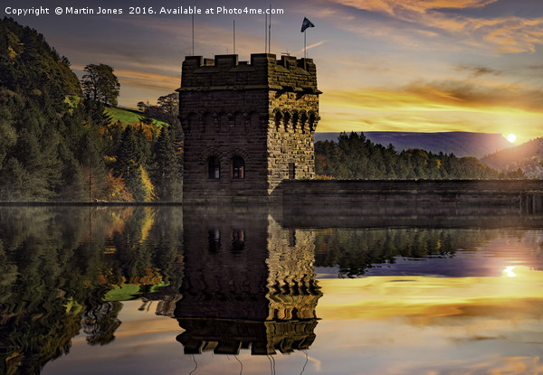 Autumn at Derwent Dam Picture Board by K7 Photography