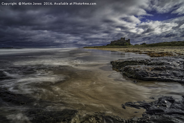Iconic Bamburgh Picture Board by K7 Photography