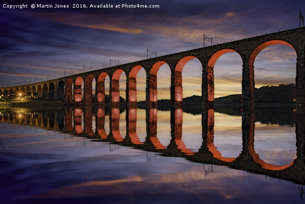 The Royal Border Bridge Picture Board by K7 Photography