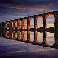 Buy canvas prints of The Royal Border Bridge by K7 Photography