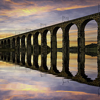 Buy canvas prints of Full tide on the Tweed at Berwick by K7 Photography