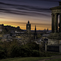 Buy canvas prints of A Scottish Sunset. by K7 Photography