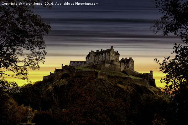 The Castle at Dusk Picture Board by K7 Photography