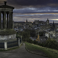 Buy canvas prints of Edinburgh Skyline by K7 Photography