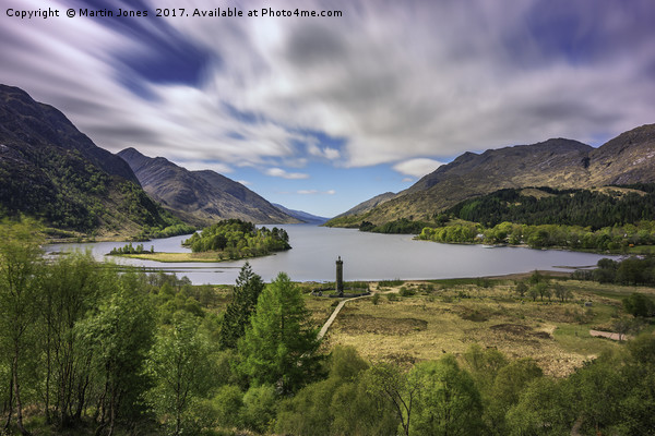 Glenfinnan and Loch Shiel Picture Board by K7 Photography