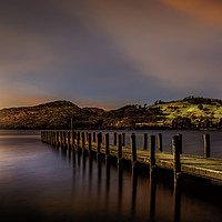 Buy canvas prints of Coniston Water Sunset by K7 Photography