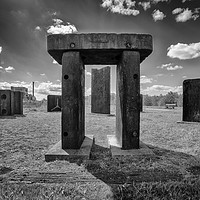Buy canvas prints of Steel Henge, Templeborough, Rotherham. by K7 Photography