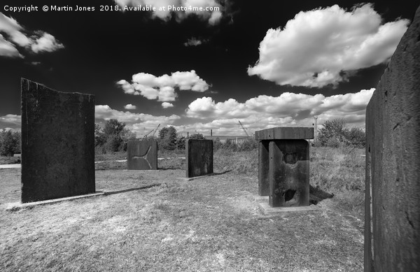 Steel Henge, Monument to Rotherham Steel Picture Board by K7 Photography