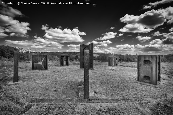 Steel Henge, Monument to the Past Picture Board by K7 Photography