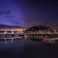 Buy canvas prints of Torquay Harbour Vista by K7 Photography