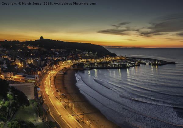 A Scarborough Dawn Picture Board by K7 Photography