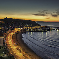 Buy canvas prints of A Scarborough Dawn by K7 Photography