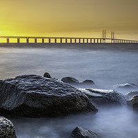 Buy canvas prints of The Oresund Bridge by K7 Photography