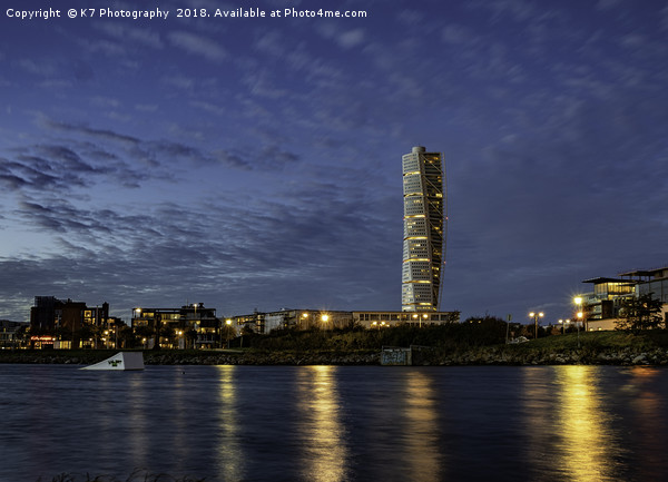 The Turning Torso, Malmo, Sweden Picture Board by K7 Photography