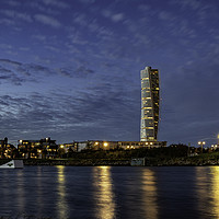 Buy canvas prints of The Turning Torso, Malmo, Sweden by K7 Photography