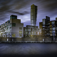 Buy canvas prints of The Turning Torso, Vastra hamnen, Malmo, Sweden by K7 Photography
