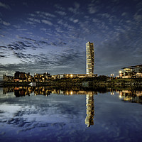 Buy canvas prints of The Turning Torso - Swedens' Tallest Skyscraper by K7 Photography