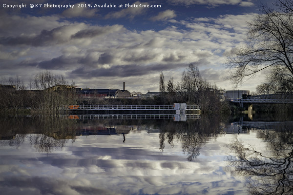 Reflections - Don Navigation at Templeborough Picture Board by K7 Photography