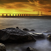 Buy canvas prints of Oresund - An Engineering Masterpiece by K7 Photography