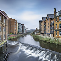 Buy canvas prints of The River Don at Lady's Bridge, Sheffield by K7 Photography