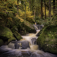 Buy canvas prints of Wyming Brook Cascade by K7 Photography