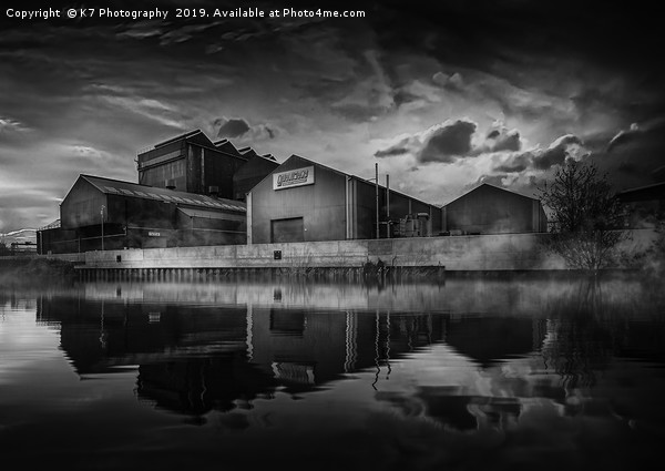 River Don Steelworks Picture Board by K7 Photography