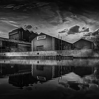 Buy canvas prints of River Don Steelworks by K7 Photography