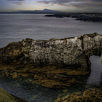 Buy canvas prints of The White Arch, Rhoscolyn, Anglesey. by K7 Photography