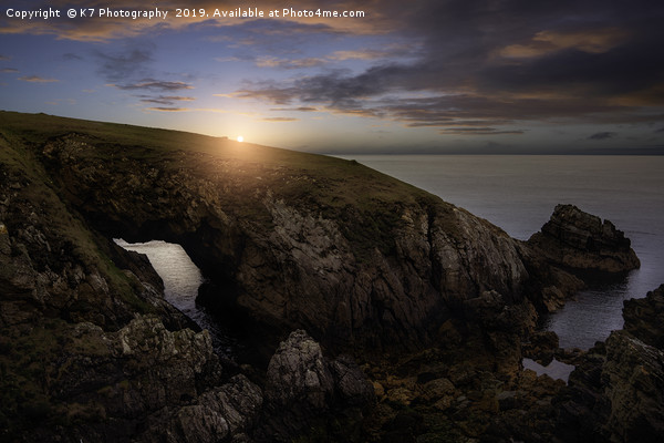 The Black Arch, Rhoscolyn, Anglesey. Picture Board by K7 Photography