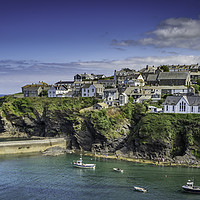 Buy canvas prints of Port Isacc, Cornwall. by K7 Photography
