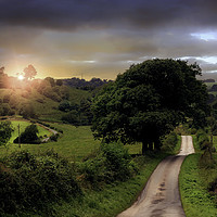 Buy canvas prints of The Road from Boltby by K7 Photography