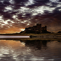 Buy canvas prints of Bamburgh Castle, Northumberland by K7 Photography
