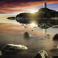 Buy canvas prints of Tŵr Mawr lighthouse, Llanddwyn, Island of Dreams by K7 Photography
