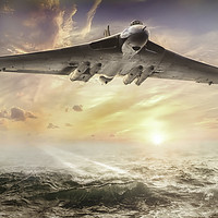 Buy canvas prints of The Mighty Vulcan! by K7 Photography