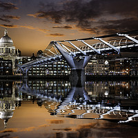 Buy canvas prints of Illuminated London by K7 Photography