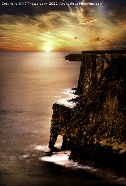 Bempton Cliffs Picture Board by K7 Photography