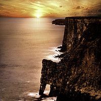 Buy canvas prints of Bempton Cliffs by K7 Photography