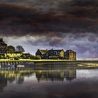 Buy canvas prints of Serene Beauty of Berwick's River Estuary by K7 Photography
