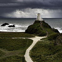 Buy canvas prints of Llanddwyn Lighthouse, Anglesey by K7 Photography