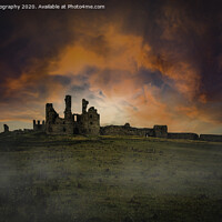 Buy canvas prints of Majestic Dunstanborough Castle at Dawn by K7 Photography
